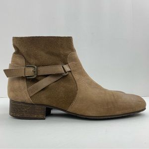 La Scarpa size 40/9.5 Women’s Brown Leather Buckle Ankle Booties Boots